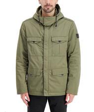 DEKKER SKATE HY Veste militaire avec capuche olive foncé - Vestes pour hommes - 3