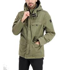 DEKKER SKATE HY Veste militaire avec capuche olive foncé - Vestes pour hommes - 5
