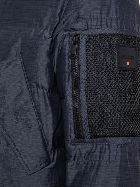 GATO NF Parka en nylon gris fonc&eacute; chin&eacute; - Doudounes homme