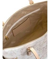 ALVIERO MARTINI PRIMA CLASSE GEO WHITE Grand sac fourre-tout à bandoulière blanc - Sacs pour Femme - 4