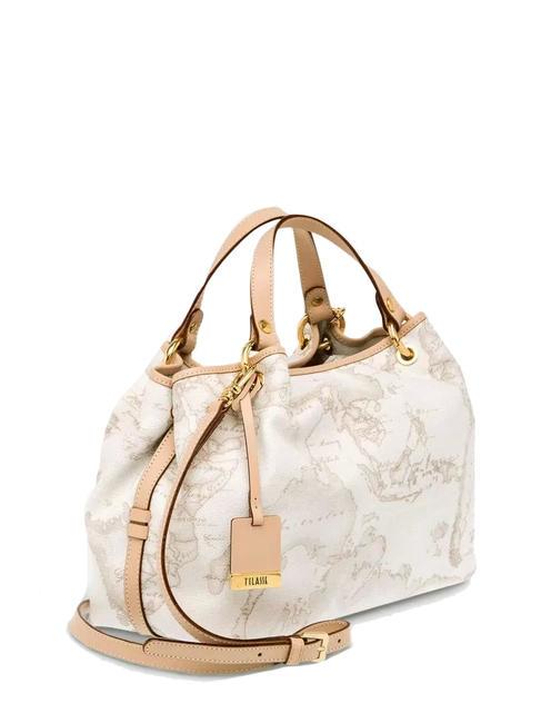 GEO WHITE Sac moyen avec bandoulière blanc - Sacs pour Femme