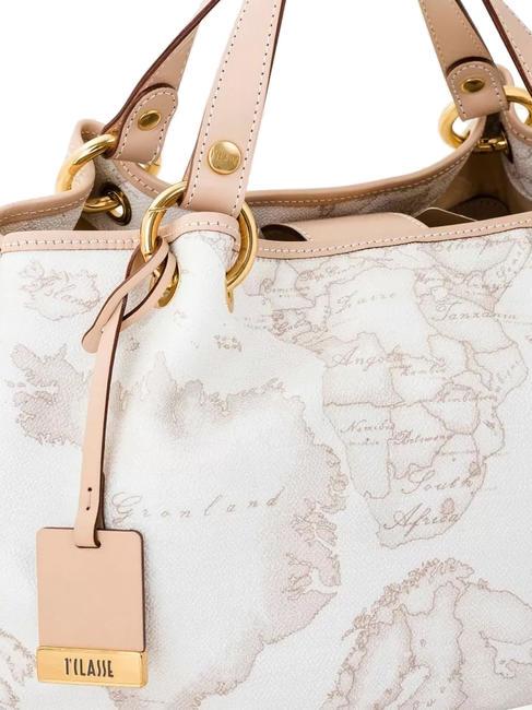 GEO WHITE Sac moyen avec bandoulière blanc - Sacs pour Femme