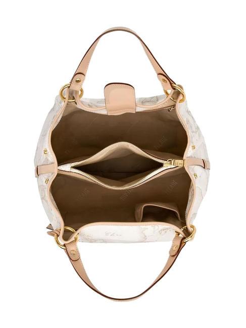 GEO WHITE Sac moyen avec bandoulière blanc - Sacs pour Femme