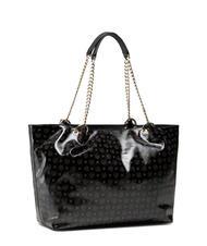 POLLINI HERITAGE COATED Sac shopping en toile Noir - Sacs pour Femme - 3