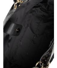 POLLINI HERITAGE COATED Sac shopping en toile Noir - Sacs pour Femme - 4