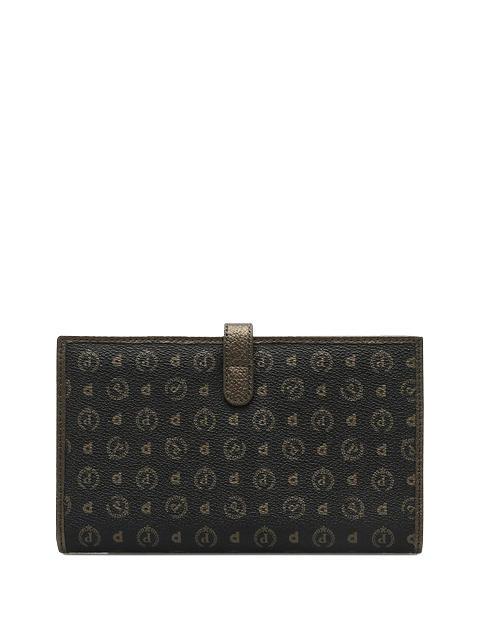 HERITAGE  Grand portefeuille bronze noir - Portefeuilles Femme