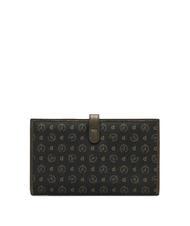 POLLINI HERITAGE  Grand portefeuille bronze noir - Portefeuilles Femme - 4