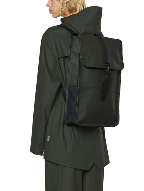 BACKPACK Sac &agrave; dos &eacute;tanche, support pc 15" l&eacute;gumes verts - Sacs &agrave; dos pour ordinateur portable