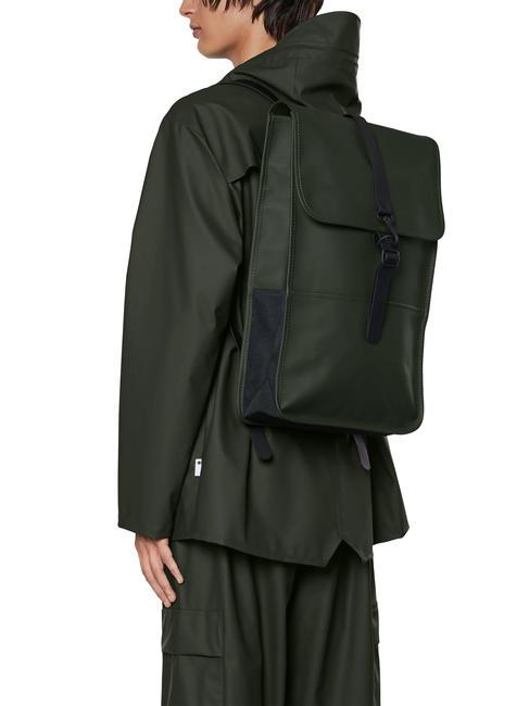 BACKPACK Sac &agrave; dos &eacute;tanche, support pc 15" l&eacute;gumes verts - Sacs &agrave; dos pour ordinateur portable