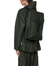 RAINS BACKPACK Sac &agrave; dos &eacute;tanche, support pc 15" l&eacute;gumes verts - Sacs &agrave; dos pour ordinateur portable - 5