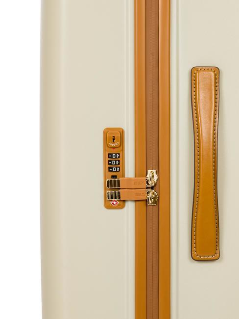 AMALFI Chariot de taille moyenne crème - Valises Rigides