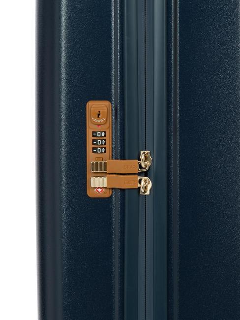 AMALFI Chariot &agrave; bagages &agrave; main bleu - Valises cabine