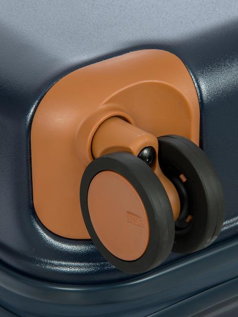 AMALFI Chariot &agrave; bagages &agrave; main bleu - Valises cabine