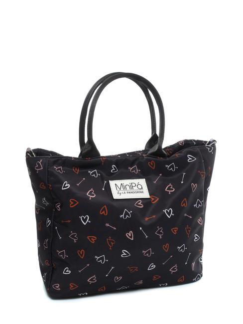 PRINT ALL OVER Sac shopping &agrave; la main petit coeur - Sacs et accessoires Enfants