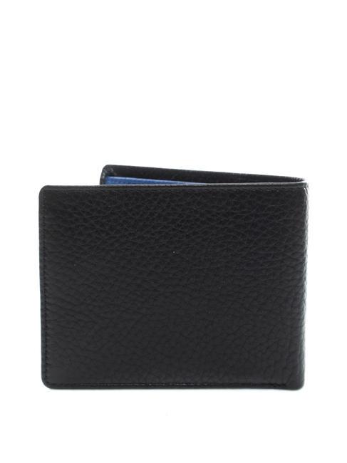 WALL STREET Porte-feuille en cuire le noir - Portefeuilles Homme