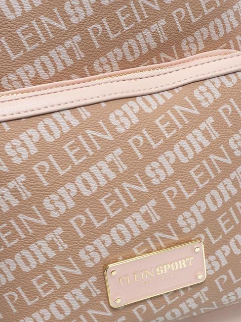 RED HILL Sac &agrave; dos avec texture logo taupe - Sacs pour Femme