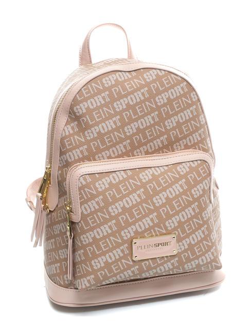 RED HILL Sac &agrave; dos avec texture logo taupe - Sacs pour Femme