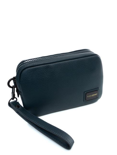 NEW DAYTONA Pochette &agrave; double zip marine - Bijoux Accessoires