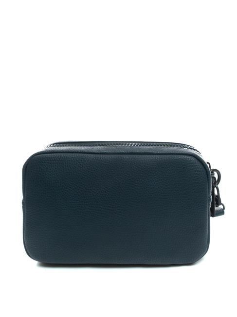 NEW DAYTONA Pochette &agrave; double zip marine - Bijoux Accessoires