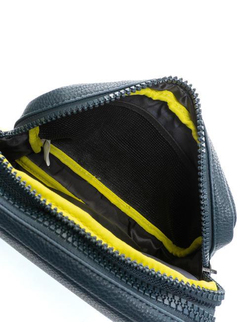 NEW DAYTONA Pochette &agrave; double zip marine - Bijoux Accessoires