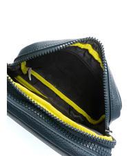 PLEIN SPORT NEW DAYTONA Pochette &agrave; double zip marine - Bijoux Accessoires - 5