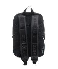 PLEIN SPORT NEW DAYTONA Grand sac &agrave; dos fin le noir - Sacs &agrave; dos pour l'&Eacute;cole & les Loisirs - 2