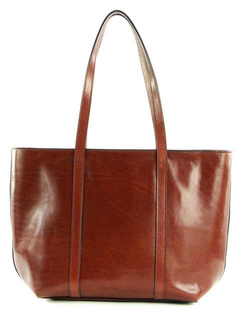 VITTORIA Cabas en cuir MARRON - Sacs pour Femme