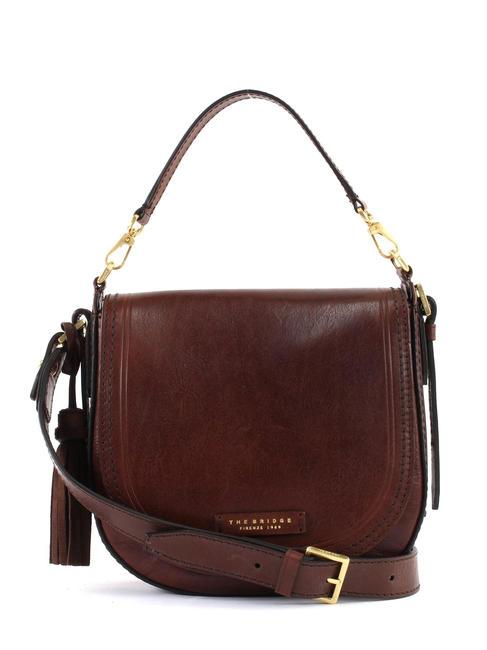 PEARLDISTRICT Sac double fonction en cuir MARRON - Sacs pour Femme