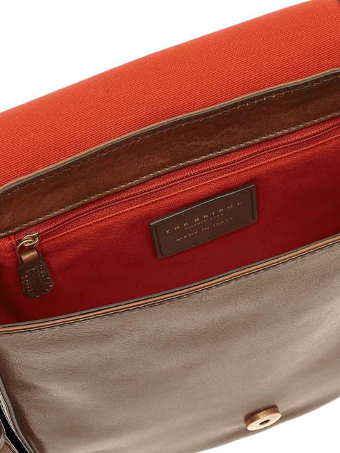 PEARLDISTRICT Sac double fonction en cuir MARRON - Sacs pour Femme