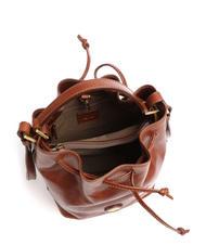 THE BRIDGE STORY DONNA Sac seau en cuir MARRON - Sacs pour Femme - 4