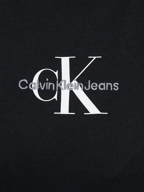 CK JEANS MONOLOGO T-shirt coupe slim en coton Ck Noir - T-shirt