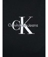CALVIN KLEIN CK JEANS MONOLOGO T-shirt coupe slim en coton Ck Noir - T-shirt - 4