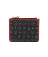 POLLINI HERITAGE Portefeuille compact laque noire - Portefeuilles Femme - 3