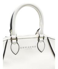 ERMANNO SCERVINO OLGA Sac &agrave; main, avec bandouli&egrave;re blanc - Sacs pour Femme - 3