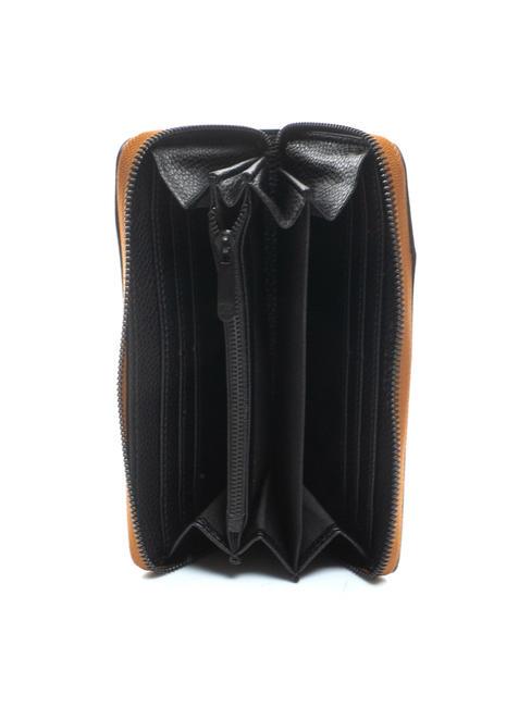GIOVANNA 23 Grand portefeuille zipp&eacute; bronzer - Portefeuilles Femme