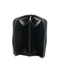 ARMANI EXCHANGE LOGO EMBOSSED Petit portefeuille zipp&eacute; Noir - Portefeuilles Femme - 2