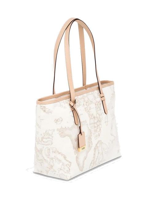 GEO CLASSIC Sac shopping à bandoulière blanc - Sacs pour Femme