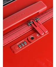 PIQUADRO PQ-LIGHT Grand chariot ultra fin ROUGE - Valises Rigides - 4