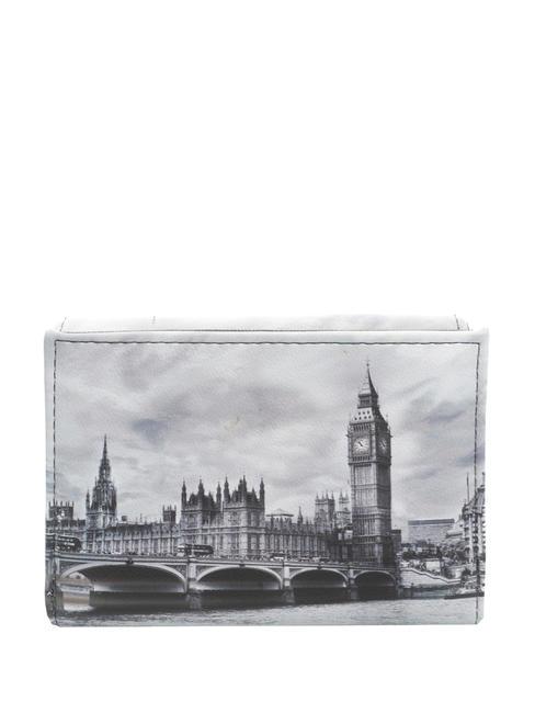 FASHION Grand portefeuille gris londres - Portefeuilles Femme