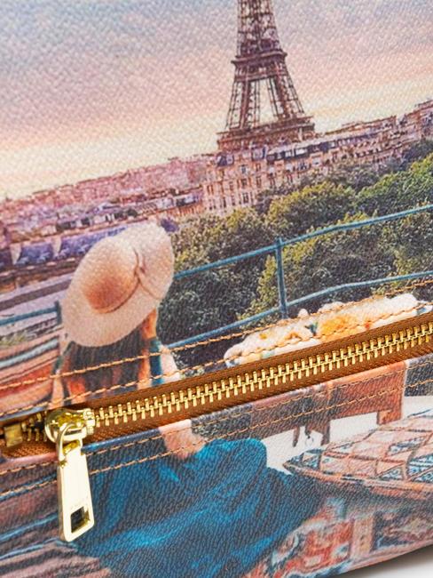 YESBAG  Sac à main, avec bandoulière, all over print vue parisienne - Sacs pour Femme