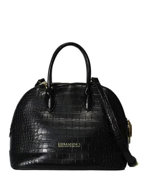 NEVE Sac &agrave; main avec bandouli&egrave;re le noir - Sacs pour Femme