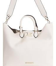 ERMANNO SCERVINO NATASHA Shopper &agrave; main, avec bandouli&egrave;re blanc - Sacs pour Femme - 4