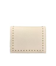 ERMANNO SCERVINO GIOVANNA Petit portefeuille cr&egrave;me - Portefeuilles Femme - 3