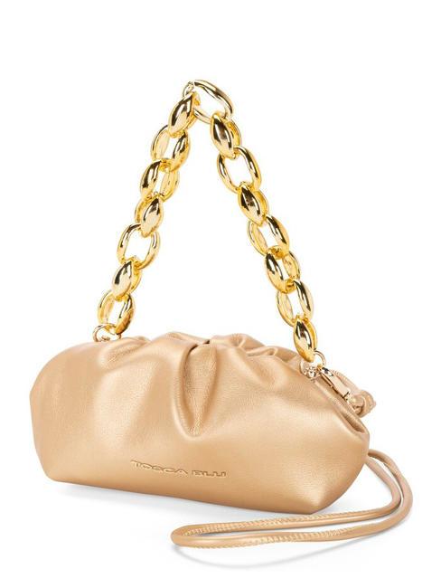 DUBAI Pochette avec poign&eacute;e en cha&icirc;ne or - Sacs pour Femme