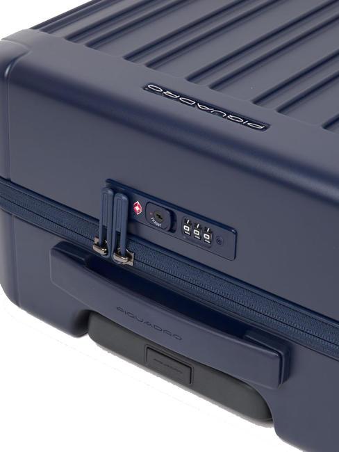 PQ-LIGHT Trolley cabine ultra fin bleu - Valises cabine