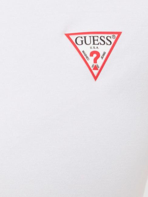 MINI TRIANGLE T-shirt coupe slim blanc pur - T-shirt