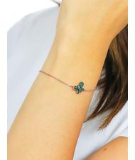 AMEN FARFALLE Bracelet zircon bleu et blanc Rose - Bracelets - 2