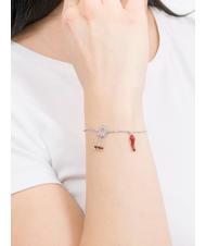 AMEN ACCHIAPPAMORE Bracelet en cristal rouge Rose - Bracelets - 2