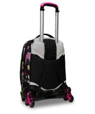 SEVEN JACK KIDDIE CRUSH Sac &agrave; dos Trolley d&eacute;tachable 3 en 1, avec trois roues IBIS ROSE - Sacs &agrave; dos &agrave; roulettes - 2