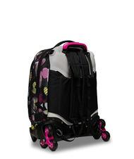 SEVEN JACK KIDDIE CRUSH Sac &agrave; dos Trolley d&eacute;tachable 3 en 1, avec trois roues IBIS ROSE - Sacs &agrave; dos &agrave; roulettes - 3